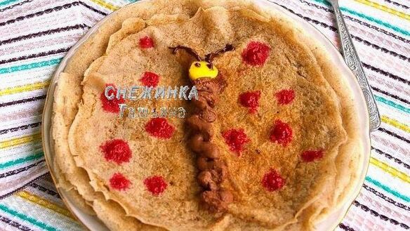 ШАГ 7. постные блинчики