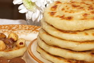 Постные витые блины