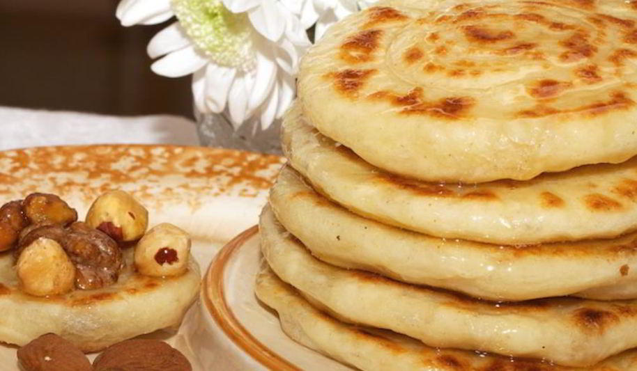 Рецепт постные витые блины