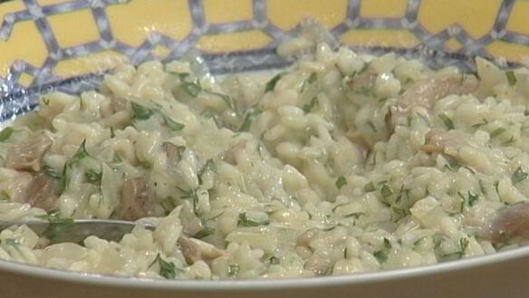 ШАГ 7. рисовые блинчики с сушеными грибами