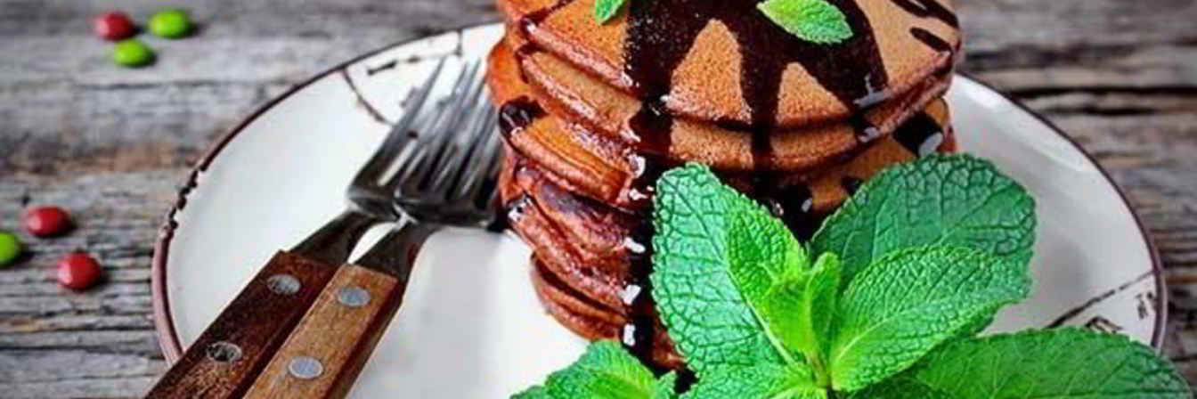 Шоколадные панкейки