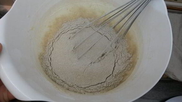 ШАГ 2. сладкие заварные гречневые блины