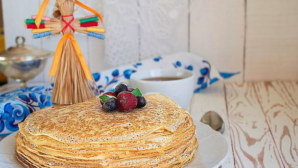 ШАГ 6. тонкие блинчики на минеральной воде