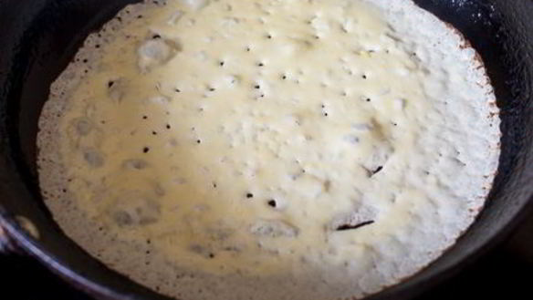 ШАГ 4. тонкие блинчики на молоке