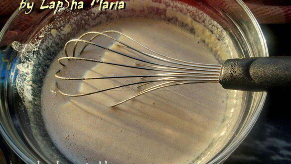 ШАГ 3. цельнозерновые фитнес-блины 4злака с кленовым сиропом