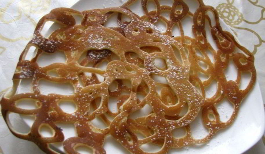 Рецепт украинские кружевные блинчики