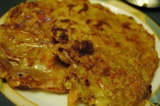 Яблочно-бананово-тыквенные блинчики