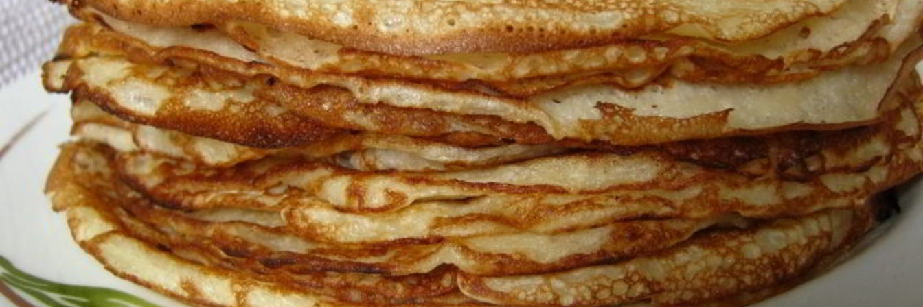 Заварные блинчики на сладком йогурте