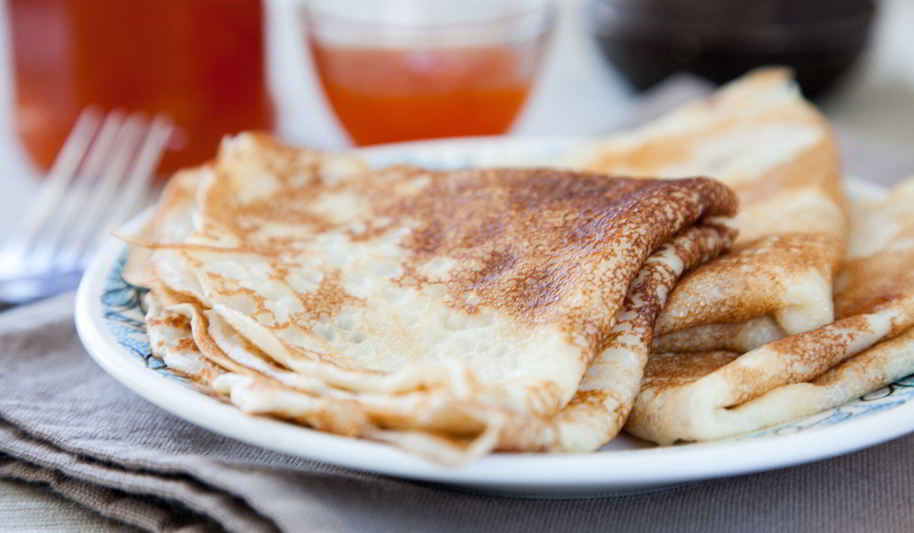 Рецепт заварные блины на кефире