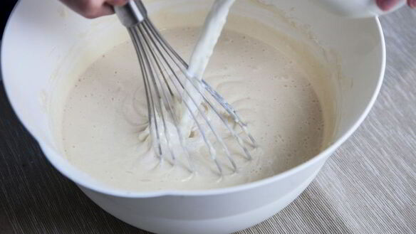 ШАГ 4. заварные блины на кефире