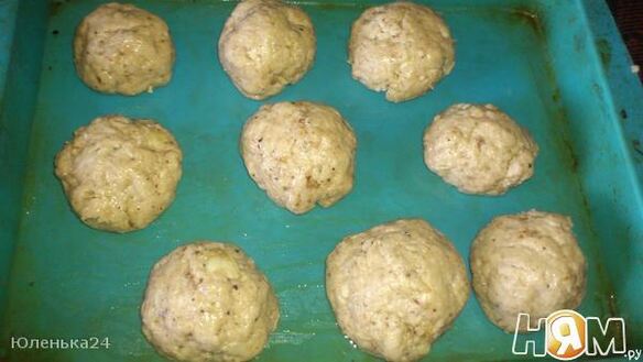 ШАГ 8. банановые булочки с кунжутом