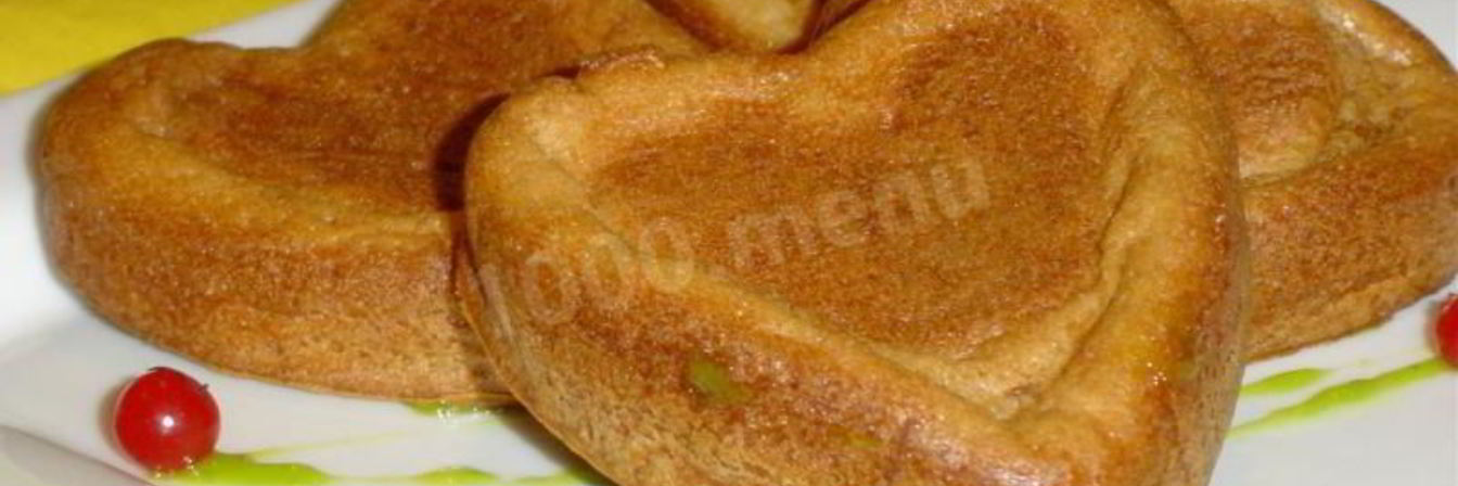 Блинные булочки к завтраку