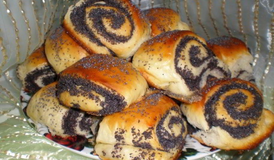 Рецепт булочки из слоеного дрожжевого теста