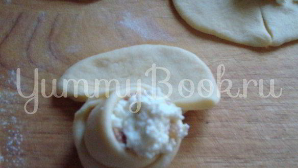 ШАГ 8. булочки розочки с творогом