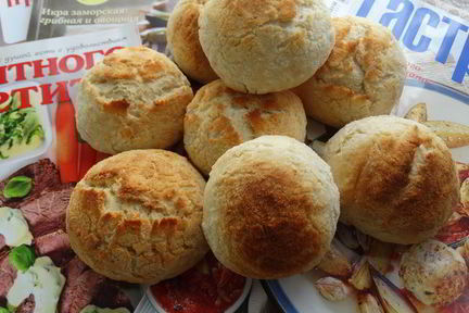 Булочки с хрустящим кракелином