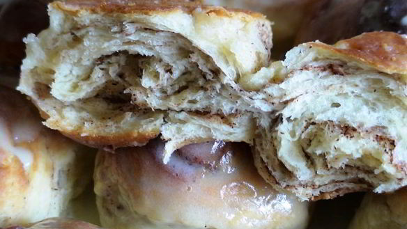 ШАГ 13. булочки с корицей, творогом и маскарпоне