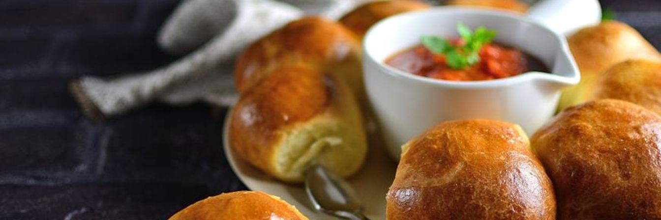 Булочки с котлетками