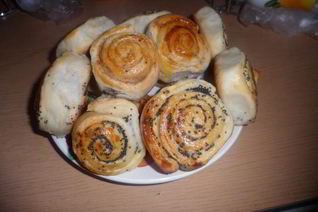Булочки с маком и корицей