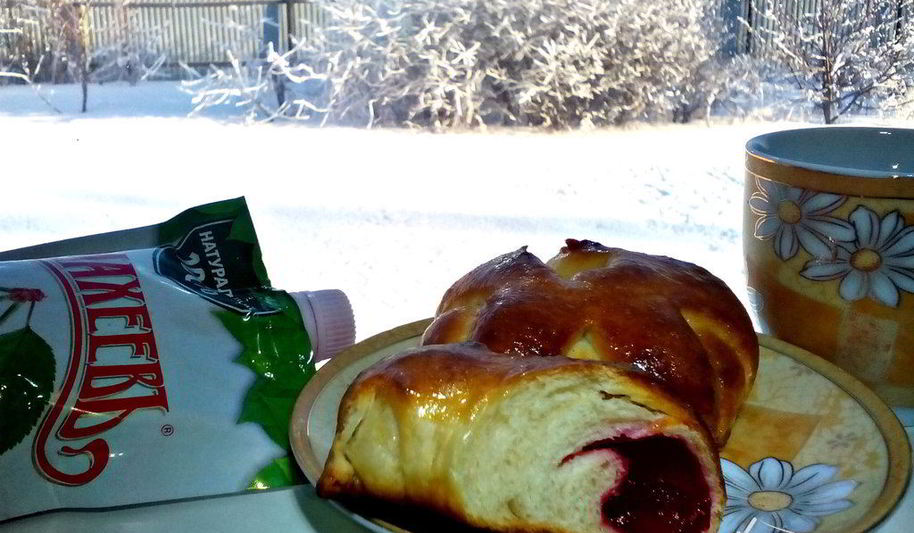 Рецепт булочки с начинкой