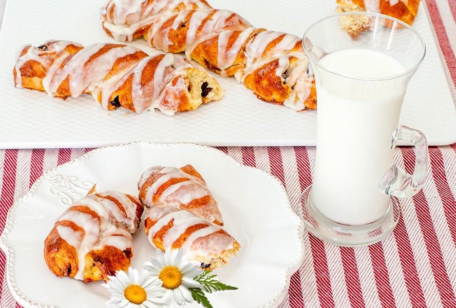 Булочки с помадкой