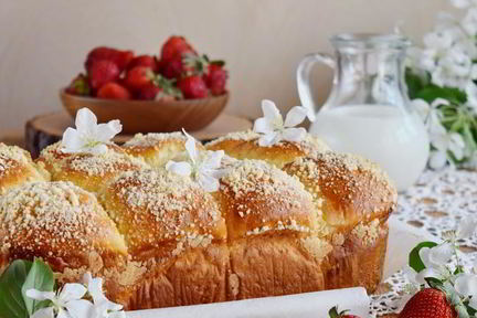 Булочки с посыпкой