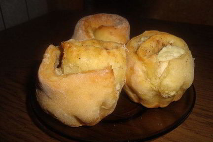 Булочки с творогом и корицей