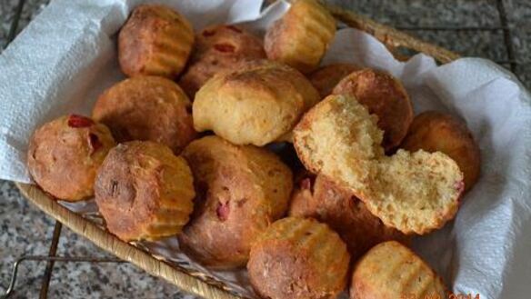 ШАГ 7. булочки с творогом и запеченным сладким перцем