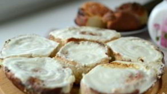 ШАГ 9. булочки с творогом в сметанной заливке