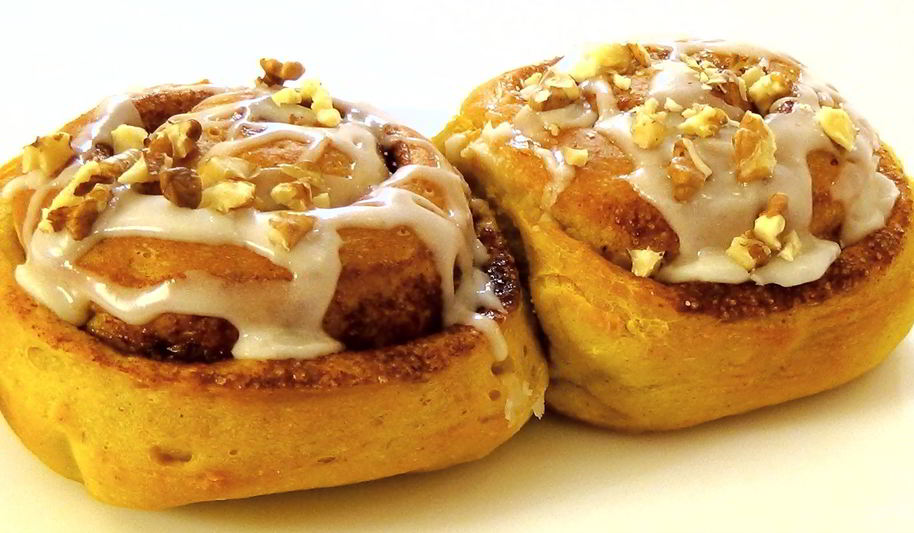 Рецепт булочки с тыквой и корицей