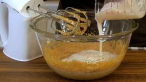 ШАГ 2. булочки с тыквой и корицей