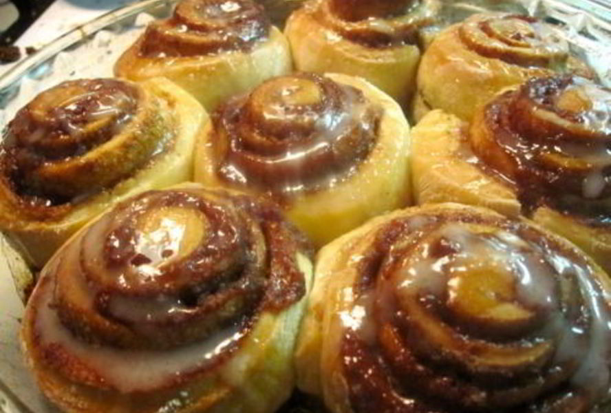 Булочки сдобные с корицей