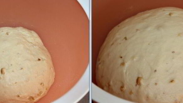 ШАГ 3. булочки-улитки с салями и моцареллой