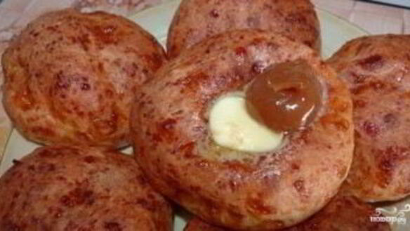 ШАГ 8. быстрые творожные булочки
