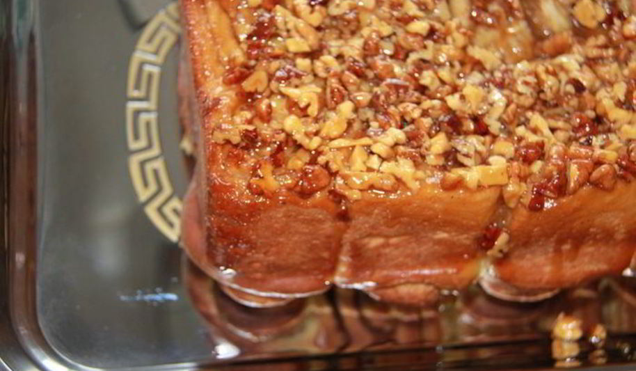 Рецепт медовые булочки с корицей и орехами