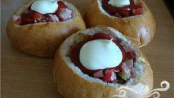 ШАГ 2. начиненные булочки