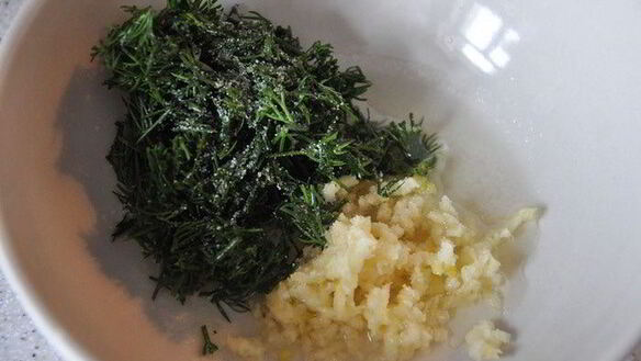 ШАГ 3. пампушки с чесноком и укропчиком