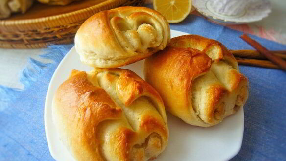 ШАГ 8. плюшки с корицей