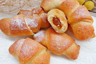 Постные круассаны