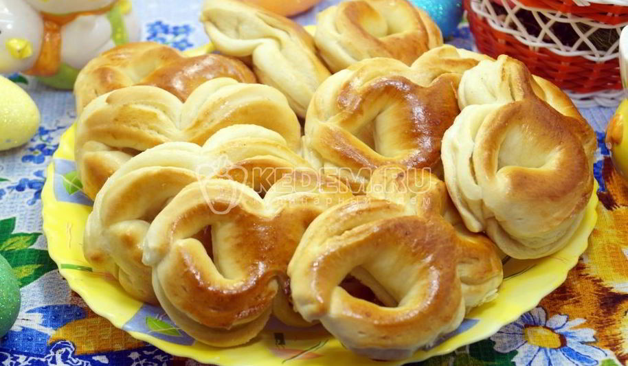 Рецепт сдобные булочки из дрожжевого теста