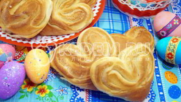 ШАГ 14. сдобные булочки плюшки
