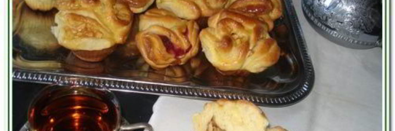 Сдобные булочки с разной начинкой