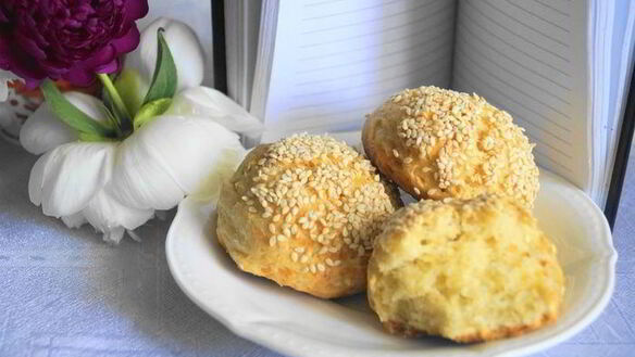 ШАГ 5. сырные булочки с кунжутом