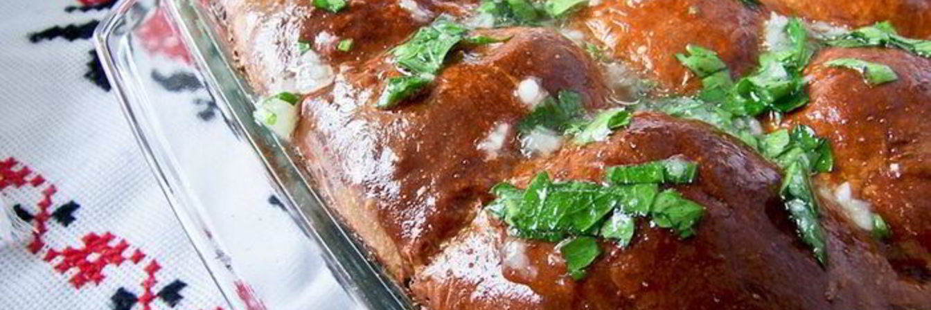 Украинские пампушки с чесноком