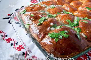 Украинские пампушки с чесноком