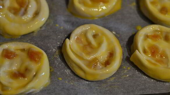 ШАГ 11. ванильные французские булочки