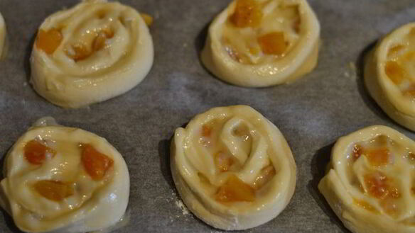 ШАГ 10. ванильные французские булочки