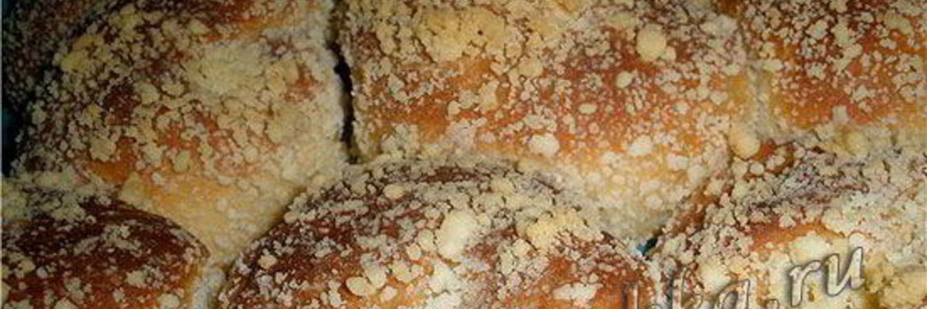 Вкусные сдобные булочки