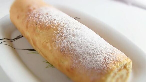 ШАГ 13. быстрый яблочный рулет