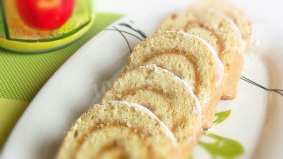 ШАГ 14. быстрый яблочный рулет