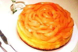 Айвово-ванильный чизкейк